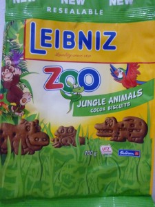 Poza 1 Biscuiti Leibniz Zoo Cacao 100g