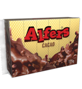Poza 1 Napolitane Alfers Crema Cacao 175g
