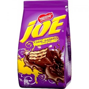 Poza 1 Mininapolitane Joe Crema Cacao Invelite in Ciocolata Lapte 180g