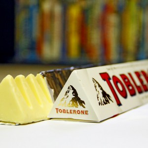 Toblerone Ciocolata Alba 100g