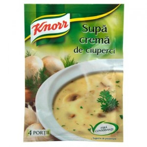 Poza 1 Supa Crema Ciuperci Instant Knorr 52g