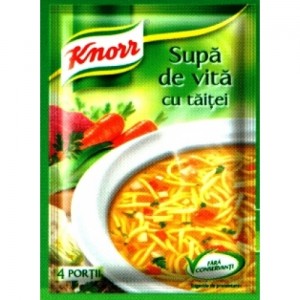 Poza 1 Supa Instant Vita cu Taitei Knorr 59g