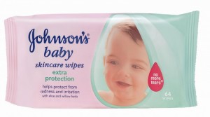 Poza 1 Servetele Umede Johnson's Baby Extra Protection 64buc