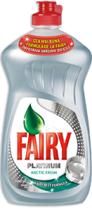 Poza 1 Detergent Lichid Spalat Vase Fairy Platinum Arctic Fresh 480ml