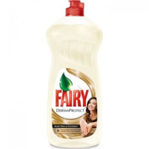 Poza 1 Detergent Lichid Spalat Vase Fairy Aloe Vera si Nuca Cocos 750ml Derma Protect