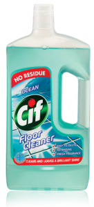 Poza 1 Detergent Podele si alte Suprafete Cif Brilliance Ocean 1L