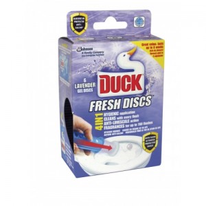 Poza 1 Discuri Gel pentru Toaleta Duck Fresh Discs Lavander 6x6ml