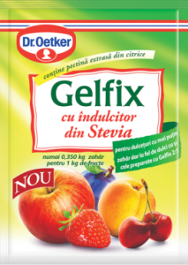 Poza 1 Gelfix cu Indulcitor din Stevia Dr. Oetker