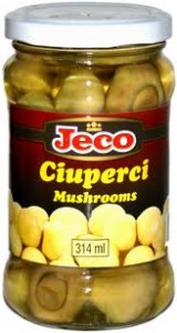 Poza 1 Borcan ciuperci intregi sau feliate Jeco