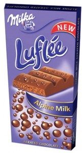 Poza 1 Milka Ciocolata Lapte din Alpi Luflee 100g