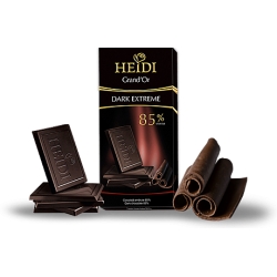 Heidi Dark Extreme 85%cacao 80g