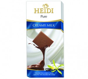 Poza 1 Heidi Pure Ciocolata Lapte si Vanilie 80g