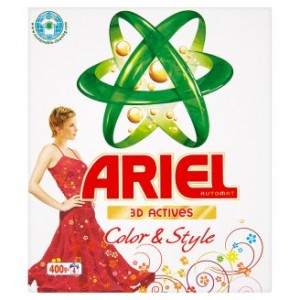 Ariel Automat 3D Actives Color & Style 4 Kg
