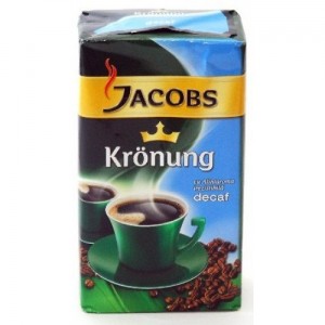 Poza 1 Cafea Jacobs Kronung Decofeinizata Prajita si Macinata 250g