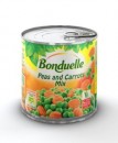 Foto Mazăre cu morcovi rondele Bonduelle 425 ml